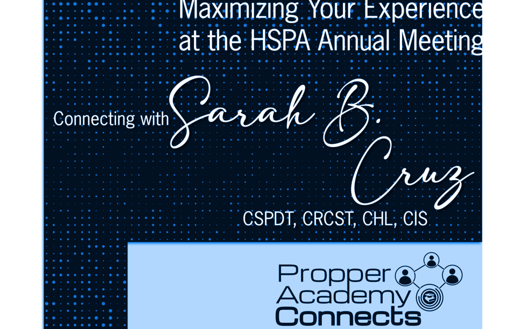 Propper Academy Connects with Sarah B. Cruz on Strategic Networking